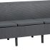 Диван Салемо 3-х местный (Salemo 3 Sofa), графит