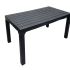 Стол Gardeck Boston b:rattan,1400*780, антрацит