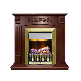 Портал Dimplex Sorrento угловой (классика Opti-Myst, Optiflame) фото