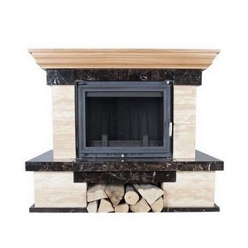 Каминная облицовка Kratki Etna (Oliwia, Wiktor) фото