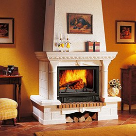 Каминная облицовка Supra Turenne blanc фото